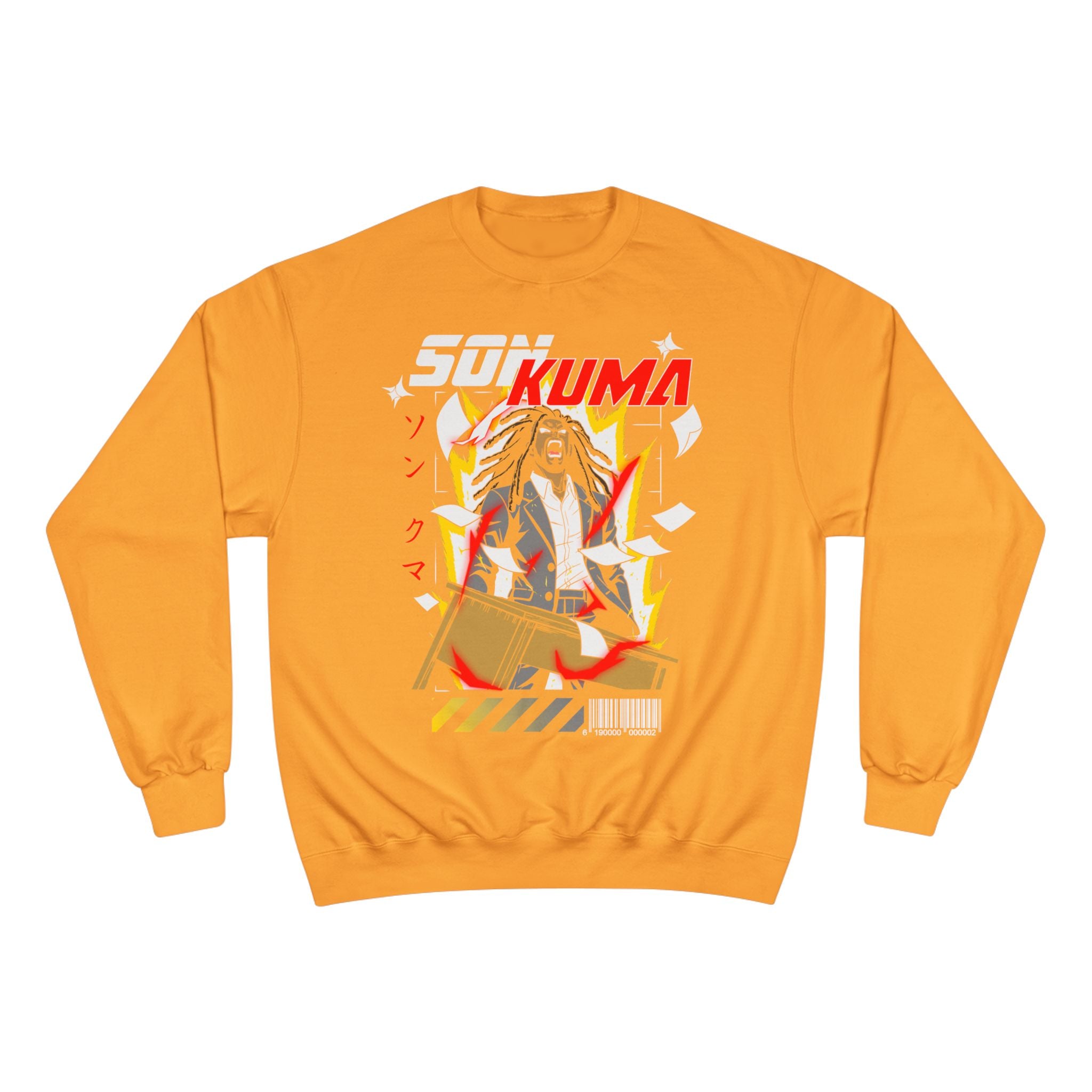 Super Saiyan Kuma x Champion Overtime Sweatshirt