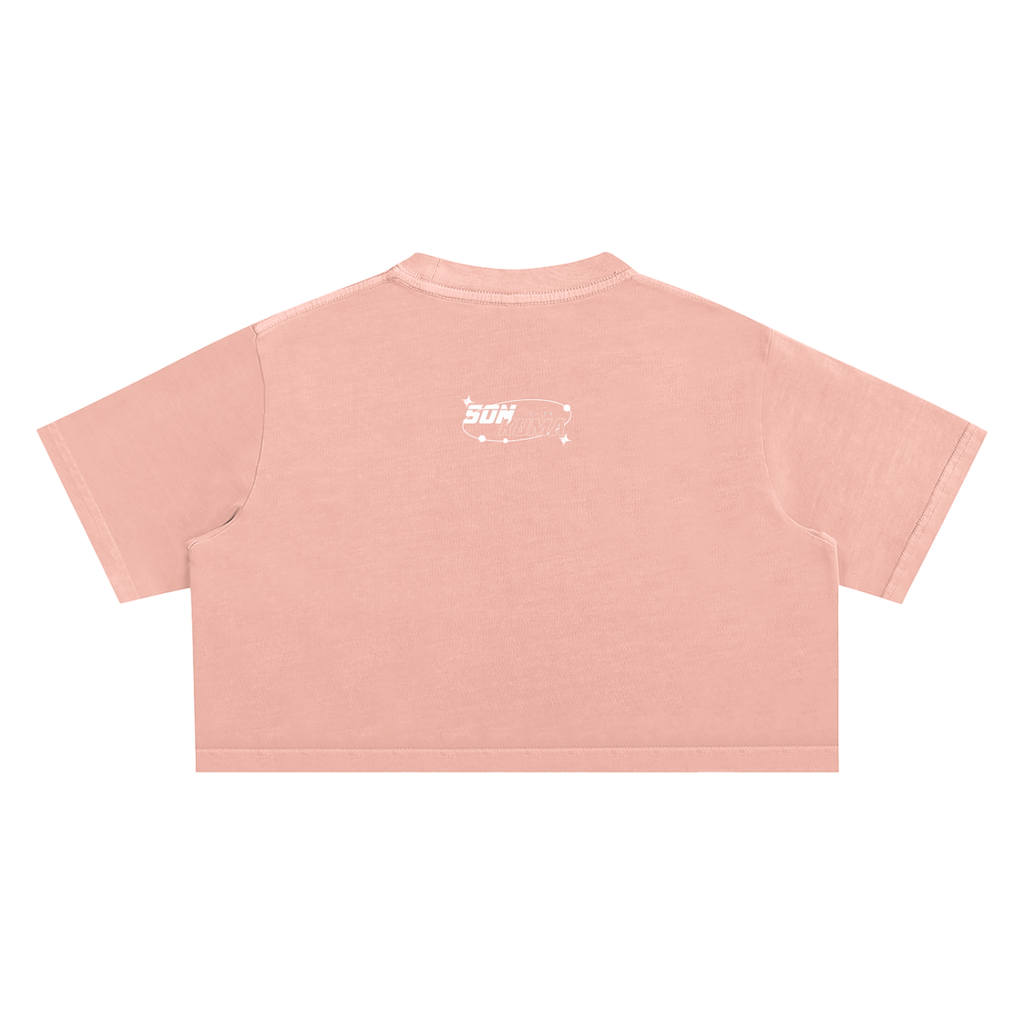 Work / Life Crop Top