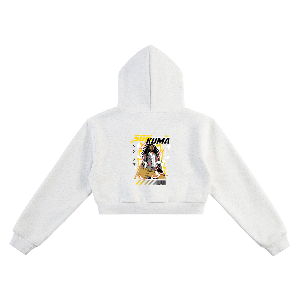 Overtime Cropped Hoodie