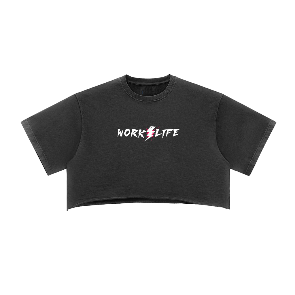 Work / Life Edgy Crop Top