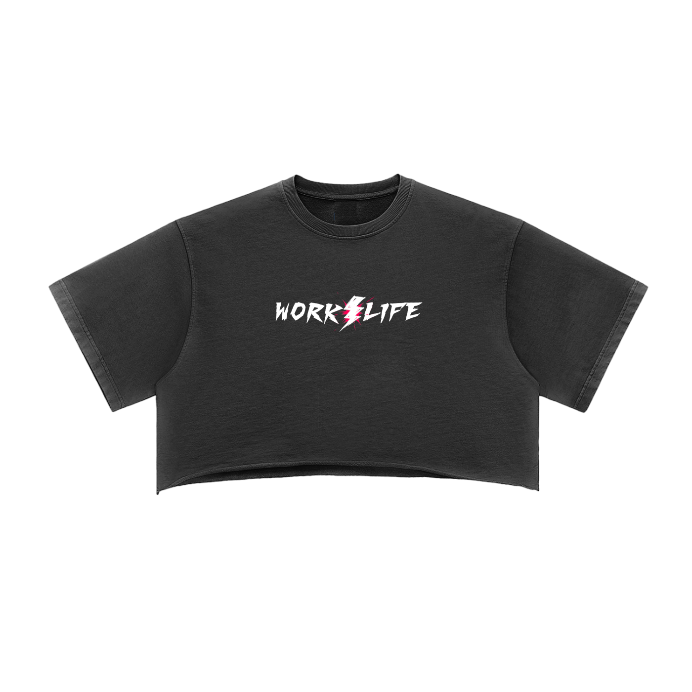 Work / Life Edgy Crop Top